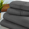 Bamboo 1800 Count Leaf Embossed Bed Sheet Set