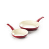 GreenLife Ceramic Non-Stick 7" And 10" 2 Piece Fry Pan Set