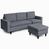 L-Shaped Convertible Sectional with Reversible Chaise