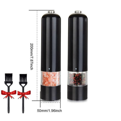 Electric Salt & Pepper Grinder Set