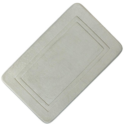 Embossing Coral Velvet Non-slip bath mat