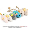 6pcs/lot Catnip Mice Toys