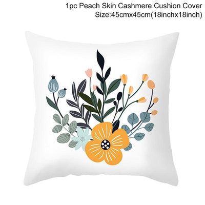 New Style Geometric Yellow Decorative Cushion For Sofa