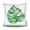 Cactus Monstera, Tropical Leaf pillowcase, Abstract flower, Decorative Pillow