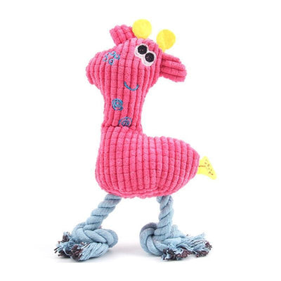 Interactive Animal Shaped Cotton Rope Dog Toy