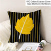 New Style Geometric Yellow Decorative Cushion For Sofa