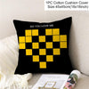 New Style Geometric Yellow Decorative Cushion For Sofa