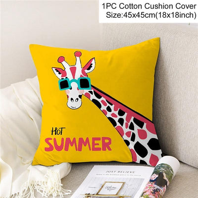 New Style Geometric Yellow Decorative Cushion For Sofa