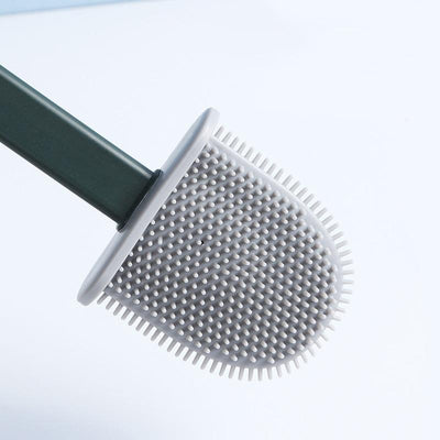 Toilet Brush with Leak Proof Silicone base