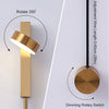 Rotating Led indoor wall lamp