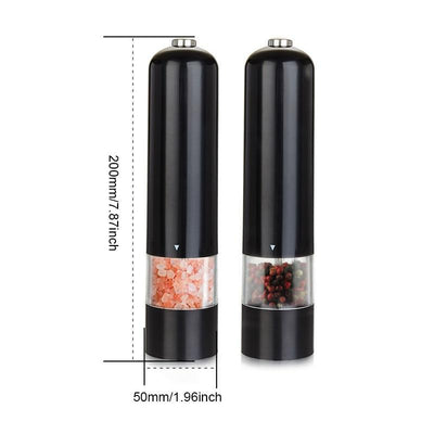 Electric Salt & Pepper Grinder Set