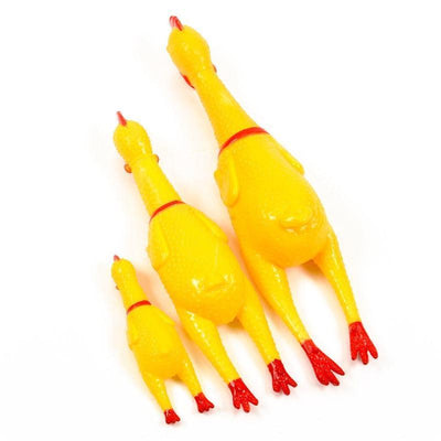 Screaming Chicken Dog Toy