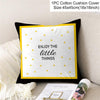 New Style Geometric Yellow Decorative Cushion For Sofa