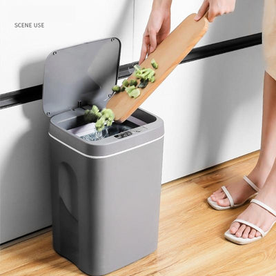 16L Intelligent Trash Can with Automatic Sensor