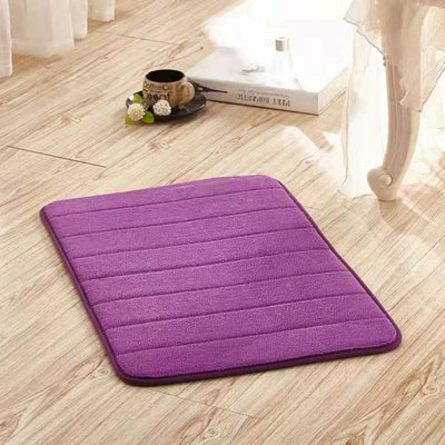 Coral Fleece Non-slip Memory Foam Floor Mat