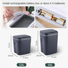 16L Intelligent Trash Can with Automatic Sensor