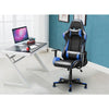 Adjustable Office Chair Ergonomic High-Back Faux Leather with Reclining Seating