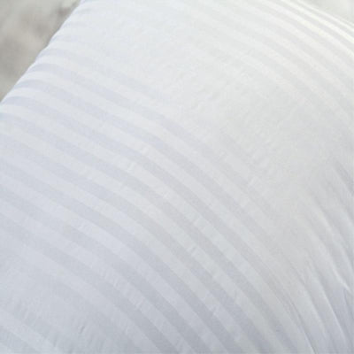 White Cotton Throw Pillow