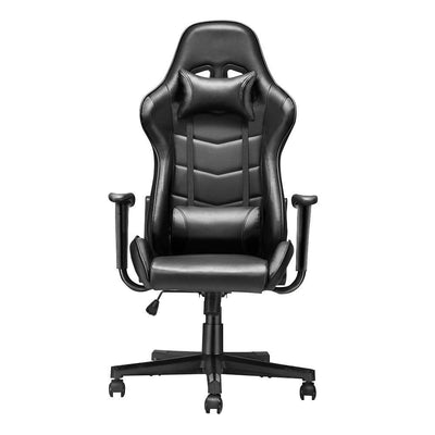 Adjustable Office Chair Ergonomic High-Back Faux Leather with Reclining Seating