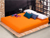 Solid Bed Sheet Mattress Cover