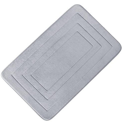 Embossing Coral Velvet Non-slip bath mat