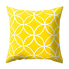 New Style Geometric Yellow Decorative Cushion For Sofa