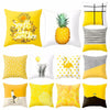 New Style Geometric Yellow Decorative Cushion For Sofa