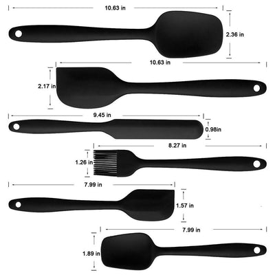 6Pcs Non-Stick Spatula Sets BPA Free