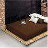 Solid Bed Sheet Mattress Cover