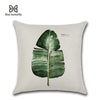 New Green Leaf Print Cushion Set