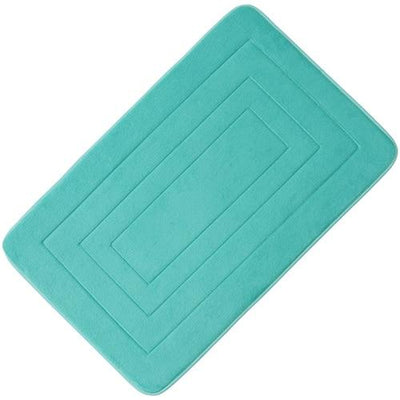 Embossing Coral Velvet Non-slip bath mat