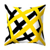 New Style Geometric Yellow Decorative Cushion For Sofa