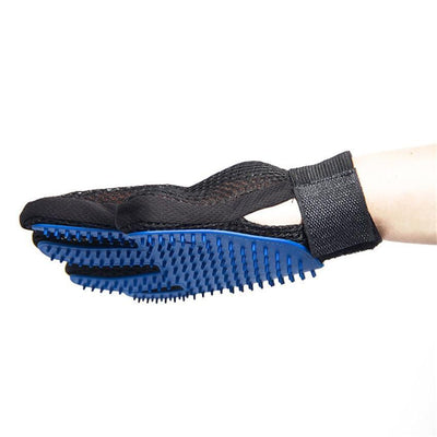 Dog Pet Grooming Glove Silicone Cats Brush Comb Deshedding Hair Gloves Dogs Bath Cleaning Supplies Animal Combs by PROSTORMER