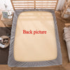 Solid Bed Sheet Mattress Cover