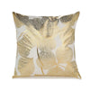 Black White Bronzing Foil Print Decorative Pillows