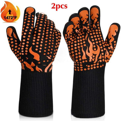 Anti-scald Heat Resistant BBQ Gloves