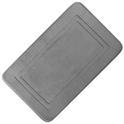 Embossing Coral Velvet Non-slip bath mat