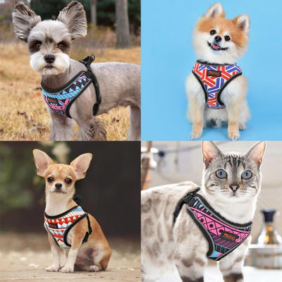 Nylon Reflective Dog / Cat Harness