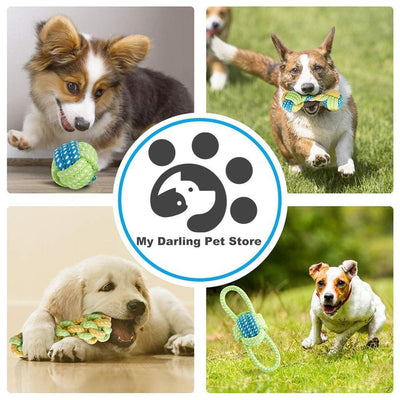 7 Pack Pet Dog Toys for Large or Small Dogs