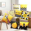 New Style Geometric Yellow Decorative Cushion For Sofa