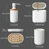 4 Pcs Bathroom Accessories Set