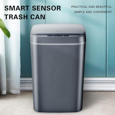 16L Intelligent Trash Can with Automatic Sensor