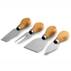 Bamboo Cheese Board and Cutlery Set with Slide Out Drawer