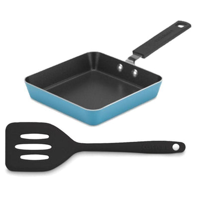 Cuisinart Mini Square Nonstick Fry Pan with Slotted Turner