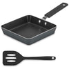 Cuisinart Mini Square Nonstick Fry Pan with Slotted Turner