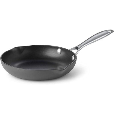 Non-Stick Hard Anodized Frying Pan  Two Side Spouts - 10" or 8"