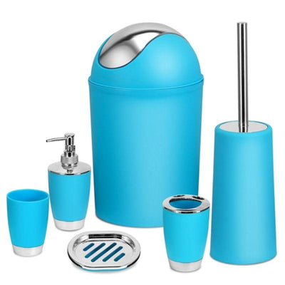 Bathroom Accessory Dispenser - 6 Piece