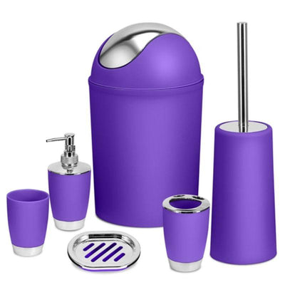 Bathroom Accessory Dispenser - 6 Piece