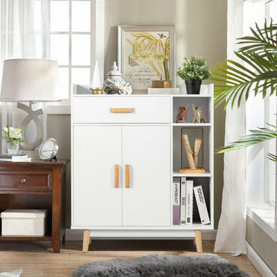 Floor Free Standing Storage Cupboard Chest