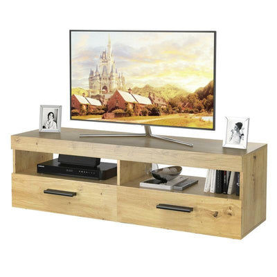 60" TV Entertainment Media Center with 2 Drawers